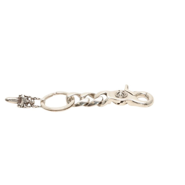 CHROME HEARTS CLP CHN CLASSIC-S Short Classic Link Key Ring Weight Approx. 51.66g Silver 925 Good Condition Used 4a000612