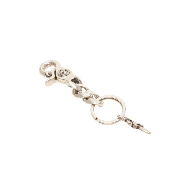 CHROME HEARTS CLP CHN CLASSIC-S Short Classic Link Key Ring Weight Approx. 51.66g Silver 925 Good Condition Used 4a000612