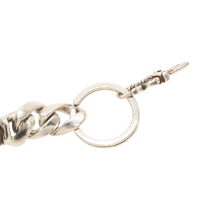 CHROME HEARTS CLP CHN CLASSIC-S Short Classic Link Key Ring Weight Approx. 51.66g Silver 925 Good Condition Used 4a000612