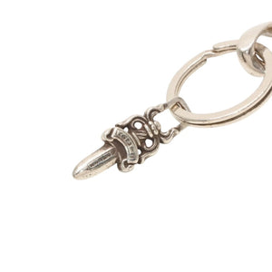 CHROME HEARTS CLP CHN CLASSIC-S Short Classic Link Key Ring Weight Approx. 51.66g Silver 925 Good Condition Used 4a000612
