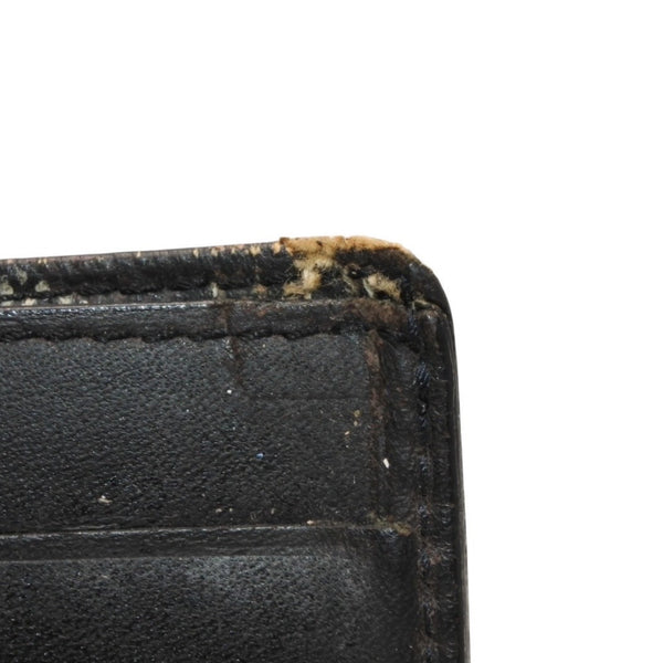 GOYARD ゴヤール 二つ折り財布 Card Holder カードホルダー ヘリンボーン柄 Black ブラック 良品 中古 4a000458