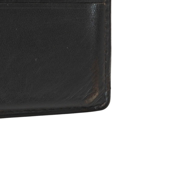 GOYARD ゴヤール 二つ折り財布 Card Holder カードホルダー ヘリンボーン柄 Black ブラック 良品 中古 4a000458