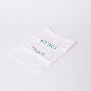 極美品 BOTTEGA VENETA ボッテガヴェネタ MINI JODIE ミニジョディ ハンドバッグ ミニバッグ ブルー ゴールド金具 中古 4a000059