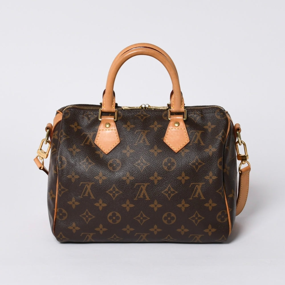 極美品 LOUIS VUITTON ルイヴィトン スピーディ バンドリエール25 ハンドバッグ M41113 モノグラム ブラウン 中古 4a000310