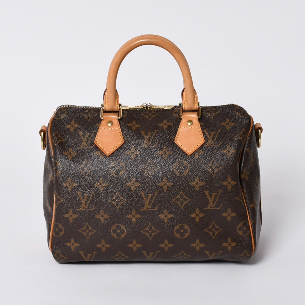 極美品 LOUIS VUITTON ルイヴィトン スピーディ バンドリエール25 ハンドバッグ M41113 モノグラム ブラウン 中古 4a000310