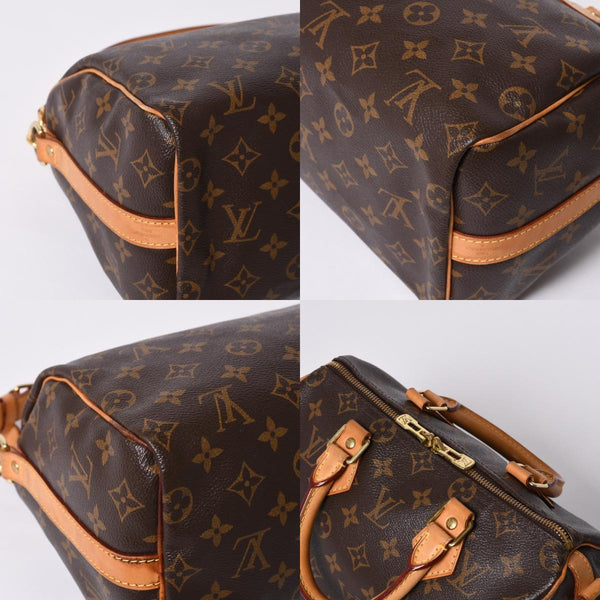 極美品 LOUIS VUITTON ルイヴィトン スピーディ バンドリエール25 ハンドバッグ M41113 モノグラム ブラウン 中古 4a000310