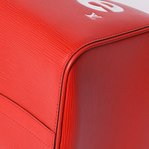 New and unused LOUIS VUITTON SUPREME Supreme Louis Vuitton Keepall Bandouliere 45 Boston Bag M53419 Epi Red Used 4a000339