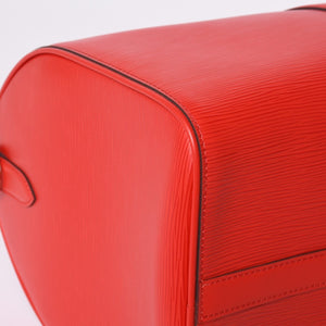 New and unused LOUIS VUITTON SUPREME Supreme Louis Vuitton Keepall Bandouliere 45 Boston Bag M53419 Epi Red Used 4a000339