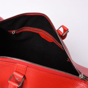 New and unused LOUIS VUITTON SUPREME Supreme Louis Vuitton Keepall Bandouliere 45 Boston Bag M53419 Epi Red Used 4a000339