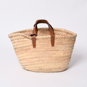 CELINE セリーヌ ラシック パニエ ラフィア カーフスキン 2WAY ハンドバッグ かごバッグ 美品 中古 4a000262