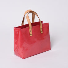 画像をギャラリービューアに読み込む, LOUIS VUITTON ルイヴィトン リードPM ハンドバッグ M9132F モノグラム ヴェルニ レザー フランボワーズ ゴールド金具 美品 中古 4a000171