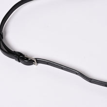 画像をギャラリービューアに読み込む, 極美品 SAINT LAURENT サンローラン ショルダーバッグ Vステッチ フリンジ YSLロゴ ブラック カーフ 534817 中古 4a000160