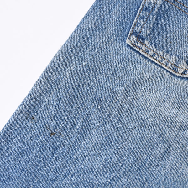 Like new CHROME HEARTS LEVI'S 501 Levi's Denim Pants Cross Ball Button Blue Size 29 Used 4a000439