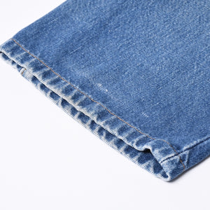 Like new CHROME HEARTS LEVI'S 501 Levi's Denim Pants Cross Ball Button Blue Size 29 Used 4a000439