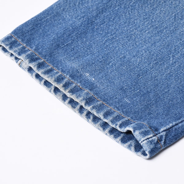 Like new CHROME HEARTS LEVI'S 501 Levi's Denim Pants Cross Ball Button Blue Size 29 Used 4a000439