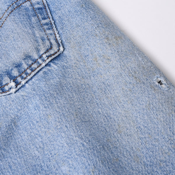 Like new CHROME HEARTS LEVI'S 501 Levi's Denim Pants Cross Ball Button Blue Size 32 Used 4a000438