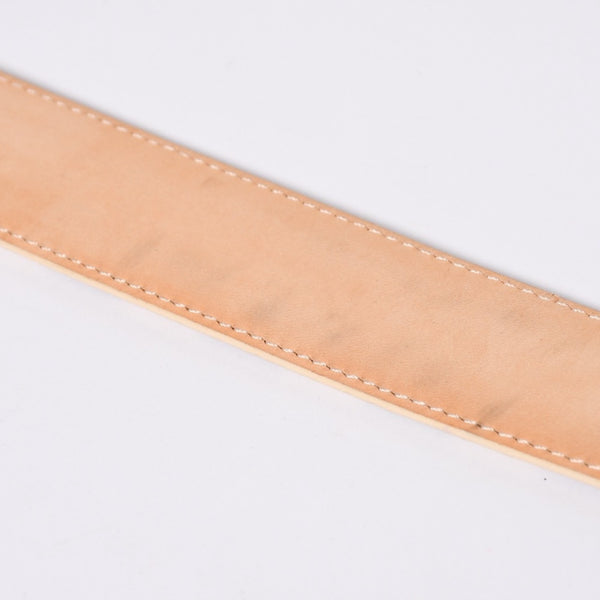Very Good Condition LOUIS VUITTON Sainteur Voyage 35MM Damier Azur Belt M9837V Leather 85/34 Used 4a000349