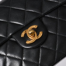 画像をギャラリービューアに読み込む, 極美品 CHANEL シャネル ミニマトラッセ17 Sフラップ Sチェーンショルダーバッグ 8番台 ココマーク ラムスキン ブラック 中古 4b013021