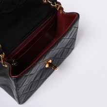 画像をギャラリービューアに読み込む, 極美品 CHANEL シャネル ミニマトラッセ17 Sフラップ Sチェーンショルダーバッグ 8番台 ココマーク ラムスキン ブラック 中古 4b013021