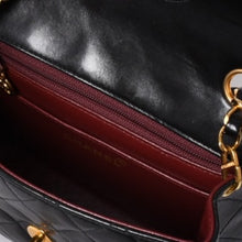 画像をギャラリービューアに読み込む, 極美品 CHANEL シャネル ミニマトラッセ17 Sフラップ Sチェーンショルダーバッグ 8番台 ココマーク ラムスキン ブラック 中古 4b013021