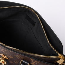 画像をギャラリービューアに読み込む, 極美品 LOUIS VUITTON ルイヴィトン モノグラム フラワー ジップド トートMM M44351 ブラウン ブラック ゴールド金具 中古 4a000264