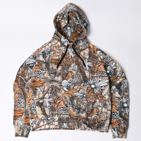 New and unused CHROME HEARTS × NIKE Nike × NOCTA Pullover Hoodie Size M DRAKE Real Tree Pattern Used 4a000437
