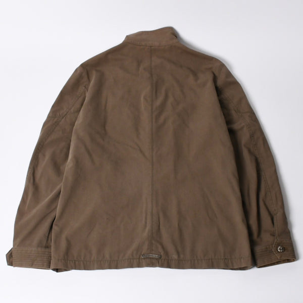 CHROME HEARTS Cherry Bomb Cross Button Jacket Double Zip Khaki Silver Hardware Size L Good Condition Used 4a000431