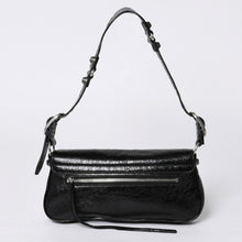 画像をギャラリービューアに読み込む, BALENCIAGA バレンシアガ Le Cagole ル・カゴール 771640・1000・N・640167 スリングバッグ ブラック レザー 美品 中古 4a000370