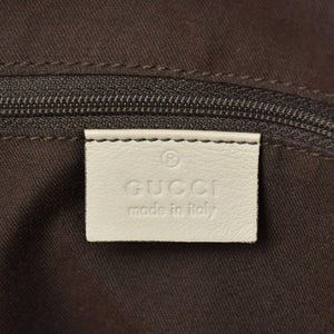 GUCCI Gucci Handbag 211944 493075 GG Canvas Leather Ivory Gold Hardware Good Condition Used 4a000382