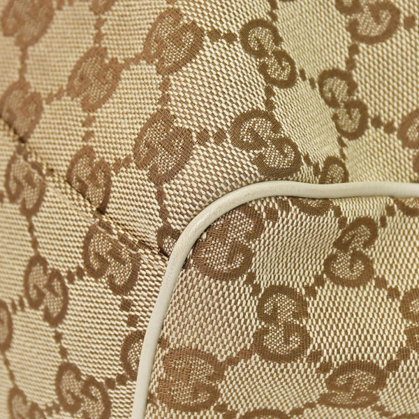 GUCCI Gucci Handbag 211944 493075 GG Canvas Leather Ivory Gold Hardware Good Condition Used 4a000382
