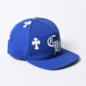 新品未使用 CHROME HEARTS クロムハーツ CH BASEBALL TRUCKER CAP CHベースボール トラッカーキャップ セメタリークロス 9パッチ 中古 4a000533