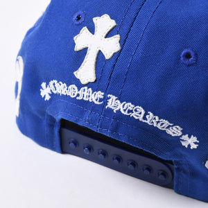 新品未使用 CHROME HEARTS クロムハーツ CH BASEBALL TRUCKER CAP CHベースボール トラッカーキャップ セメタリークロス 9パッチ 中古 4a000533