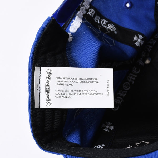 新品未使用 CHROME HEARTS クロムハーツ CH BASEBALL TRUCKER CAP CHベースボール トラッカーキャップ セメタリークロス 9パッチ 中古 4a000533