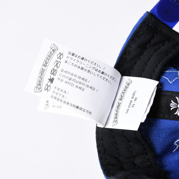新品未使用 CHROME HEARTS クロムハーツ CH BASEBALL TRUCKER CAP CHベースボール トラッカーキャップ セメタリークロス 9パッチ 中古 4a000533