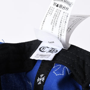 新品未使用 CHROME HEARTS クロムハーツ CH BASEBALL TRUCKER CAP CHベースボール トラッカーキャップ セメタリークロス 9パッチ 中古 4a000533