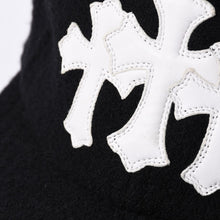 画像をギャラリービューアに読み込む, 極美品 CHROME HEARTS クロムハーツ TRUCKER CAP セメタリークロスパッチ トラッカーキャップ ONE SIZE ウール シルバー925 中古 4a000541