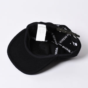 Very Good Condition CHROME HEARTS TRUCKER CAP Cemetery Cross Patch Trucker Cap ONE SIZE Wool Silver 925 Used 4a000541