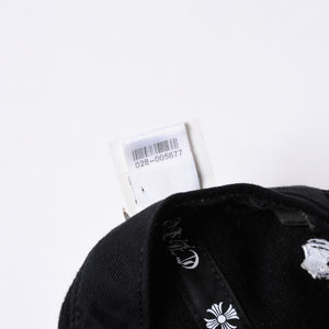 Very Good Condition CHROME HEARTS TRUCKER CAP Cemetery Cross Patch Trucker Cap ONE SIZE Wool Silver 925 Used 4a000541