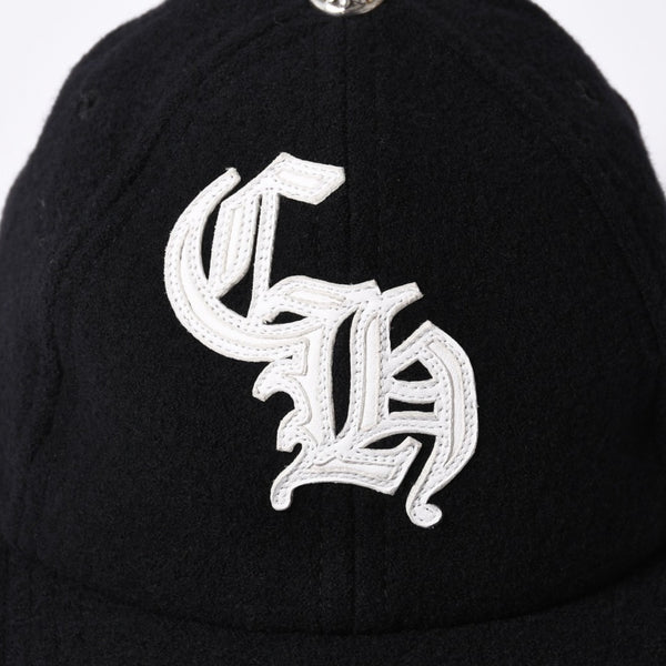 New and unused CHROME HEARTS TRUCKER CAP CH Patch Trucker Cap ONE SIZE Black Wool Silver 925 Used 4a000542