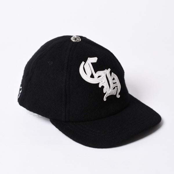 New and unused CHROME HEARTS TRUCKER CAP CH Patch Trucker Cap ONE SIZE Black Wool Silver 925 Used 4a000542