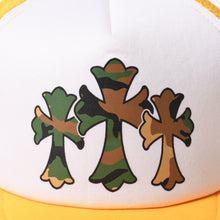 画像をギャラリービューアに読み込む, 新品未使用 CHROME HEARTS クロムハーツ King Taco Trucker Hat キングタコ トラッカーキャップ ONE SIZE セメタリークロス 中古 4a000531