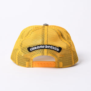 New and unused CHROME HEARTS King Taco Trucker Hat King Taco Trucker Cap ONE SIZE Cemetery Cross Used 4a000531