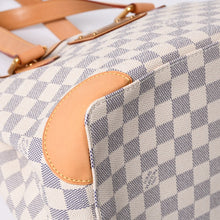 画像をギャラリービューアに読み込む, 極美品 LOUIS VUITTON ルイヴィトン ハンドバッグ N51207 ハムステッドPM ホワイト ダミエアズール中古 4a000394