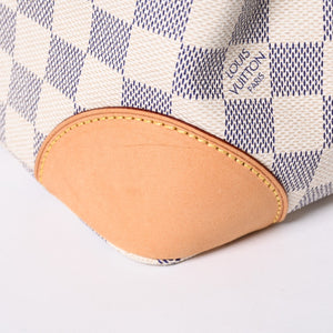 極美品 LOUIS VUITTON ルイヴィトン ハンドバッグ N51207 ハムステッドPM ホワイト ダミエアズール中古 4a000394