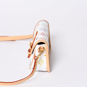 Very good condition LOUIS VUITTON Monogram Multicolor Bron Nano Diane Shoulder Bag TM M14194 Used 4a000402