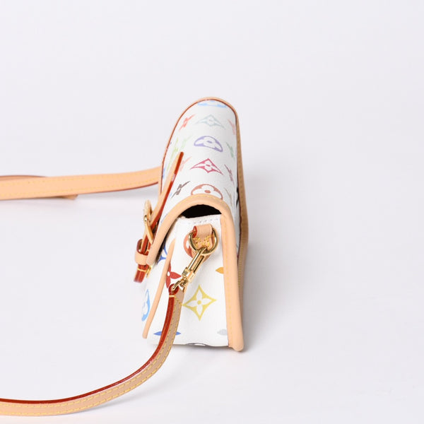 Very good condition LOUIS VUITTON Monogram Multicolor Bron Nano Diane Shoulder Bag TM M14194 Used 4a000402
