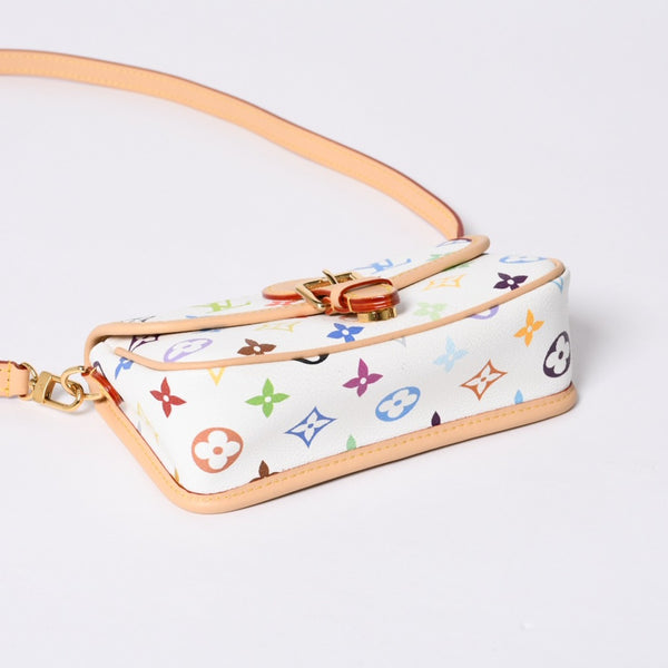 Very good condition LOUIS VUITTON Monogram Multicolor Bron Nano Diane Shoulder Bag TM M14194 Used 4a000402