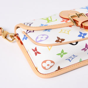 Very good condition LOUIS VUITTON Monogram Multicolor Bron Nano Diane Shoulder Bag TM M14194 Used 4a000402