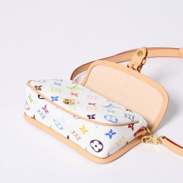 Very good condition LOUIS VUITTON Monogram Multicolor Bron Nano Diane Shoulder Bag TM M14194 Used 4a000402