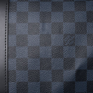 Very good condition LOUIS VUITTON Keepall Bandouliere 55 Boston bag N41356 Damier Graphite Cobalt Black Used 4a000377